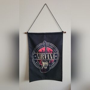 Canvas banner Nirvana wall decoration